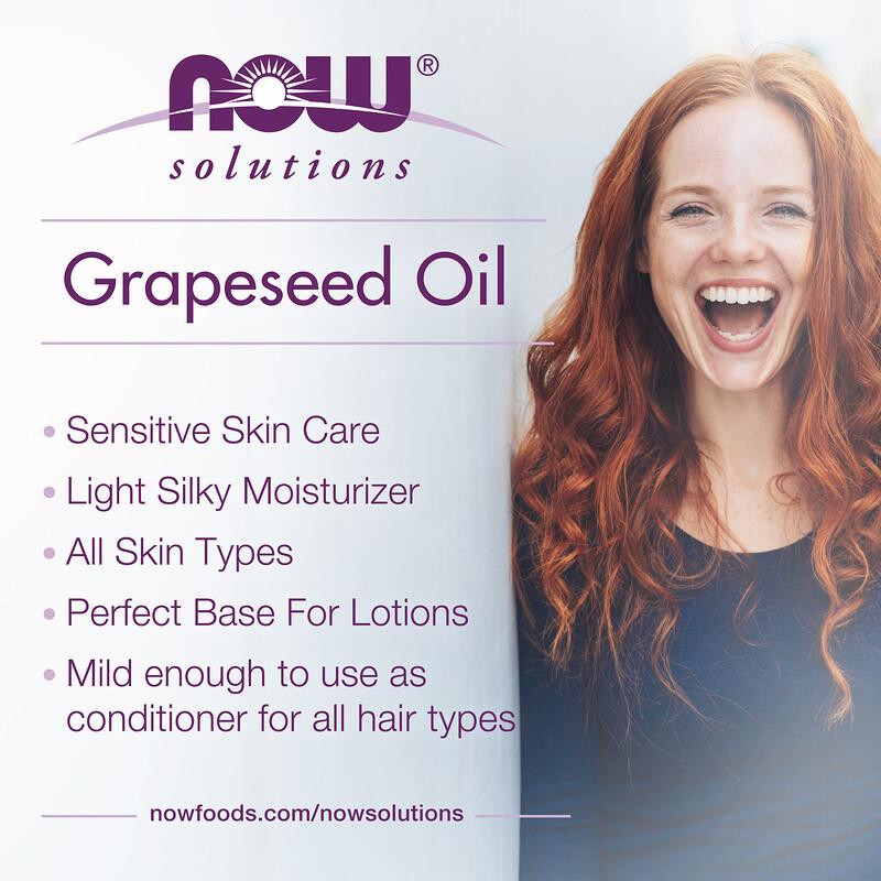 Solutions, Grapeseed Oil, 16 fl oz (473 ml)