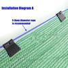 1~100pcs Butterfly Sunshade Net Clip Home Fence Installation Hook Greenhouse Film Sun Shading Net Clamp Outdoor Tent Hang Tongs