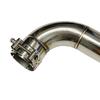 The car accessories The exhaust pipe Stainless steel 90 degree turn pipe The muffler is connected to the elbow