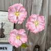 New 3 Heads Artificial Simulation Flowers Long Stem DIY Silk Flower Bouquet Bridal Bouquets Lifelike Flowers Floral Arrangement