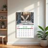 Stylish 2026 Owl Wall Calendar—A Practical And Decorative 12-Month Home Office Time Management Tool Perfect As A Gift