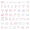 50 Cute Crayon Drawing Graffiti Stickers Suitcase Car Laptop Mobile Phone Waterproof Decorative Stickers