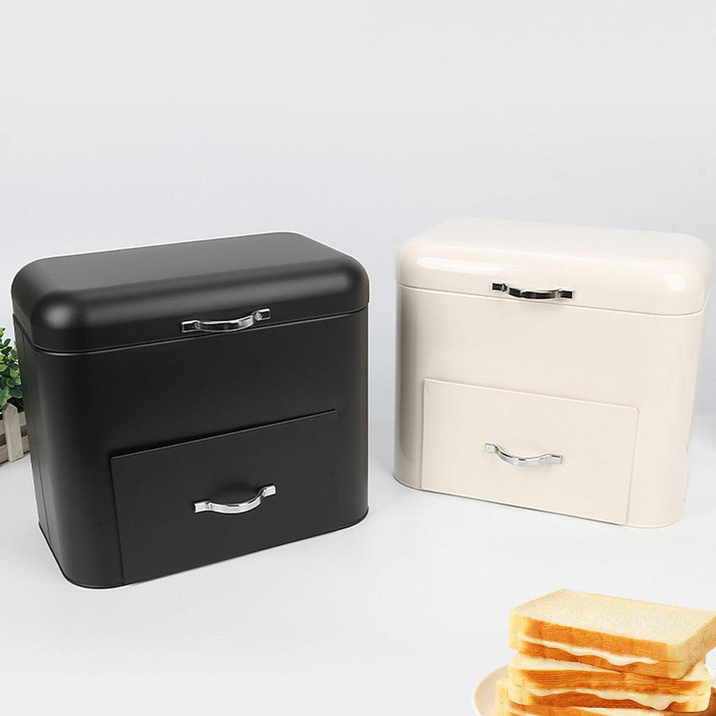 Bread Box Bin Holder Multiuse Extra Large Organizer Food Storage Container for Kitchen