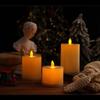 Electronic Flameless LED Candle Light Bright Battery Operated Lamp with Realistic Flame Christmas Holiday Wedding Home