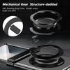 360° Rotating Ring Stand Magnetic Hinge Protective Case For Samsung Galaxy Z Flip 7 FE 6 5 4 3 With Screen Film Shockproof Cover