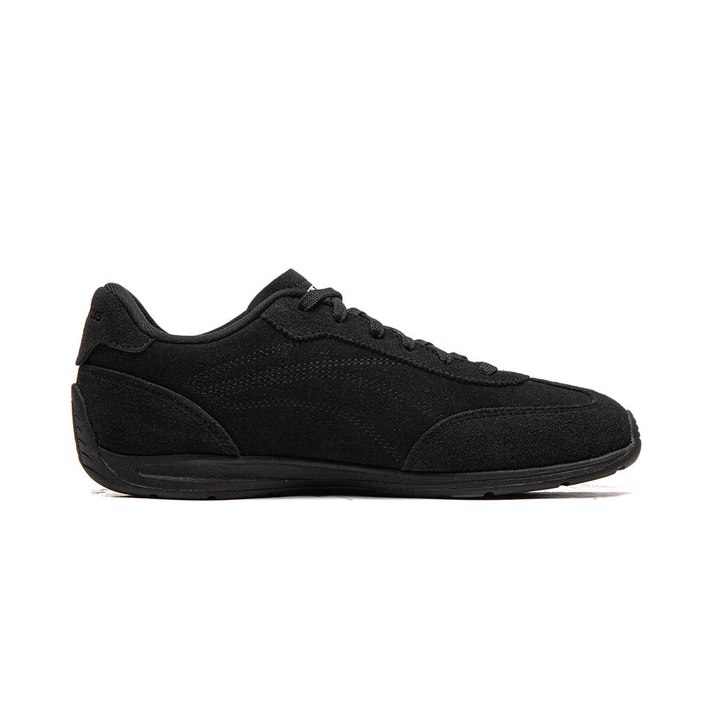 Li Ning Film TURBO Slip Resistant, Abrasion Resistant, Lightweight Low top Casual Shoes Women's Black Gray AGLV236-5
