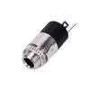 5PCS PJ392 3.5mm Stereo Female Sockect Jack 3.5 Audio Headphone Connector Silver