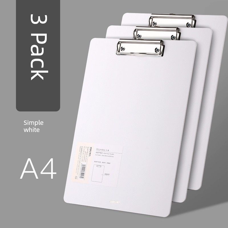 Holder Menu Student Writing Hard Board Test Paper Book Clip Vertical Record Pad Student Book Paper Office Supplies Hard Shell Drawing Board Study Work