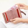 New Fashion Card Bag, Women's Multi-card Position, Simple Solid Color Card Cover, Light and Versatile, Short Small Wallet.