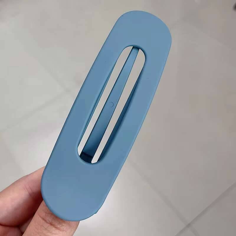 Korean Frosted Flat Hair Clips For Women Large MaHtte Hairpins Hairgrips Big Clip Bangs Barrettes Girls Hair Accessories