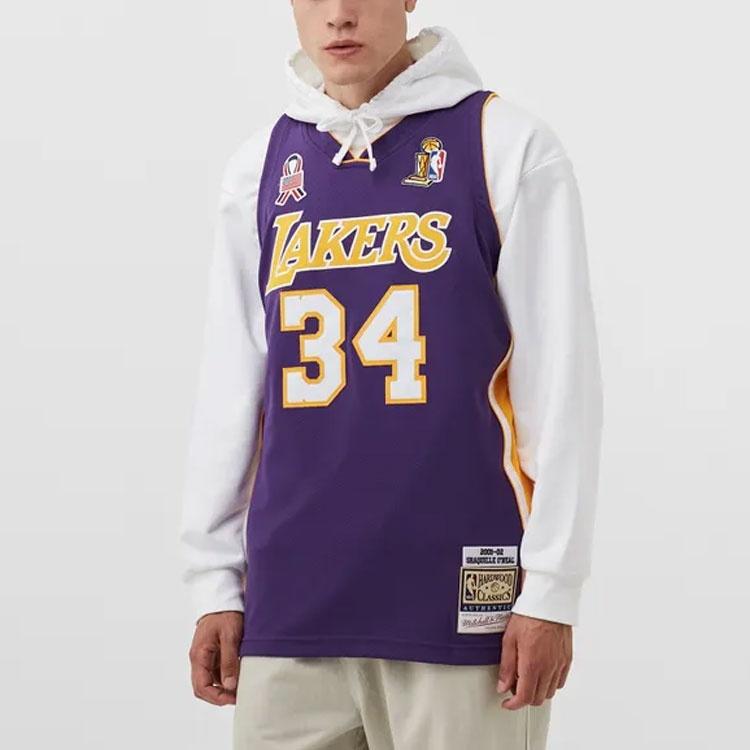 Mitchell & Ness NBA AU 34 Men's AJY44187-LAL01SONPURP