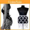 Costume da Corpo in Pelle Gotico Punk Zdz per Donna Stiloso e Audace Abbigliamento da Performance
