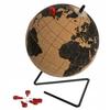 Cork Globe + Pins Mark Your Travel Destination