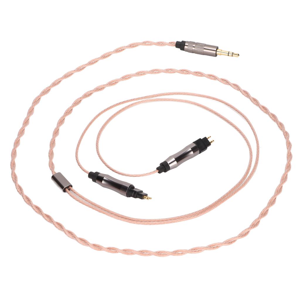 For Sennheiser Headphone Cable Headphone Cord with 3.5mm Gold Plated Straight Plug for HD414 HD650 HD600 HD580 HD565
