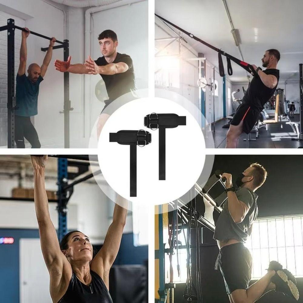 Wrap Support Gym Wrist Straps Non Slip Pull-up Lifting Straps Weightlifting Straps Men Women