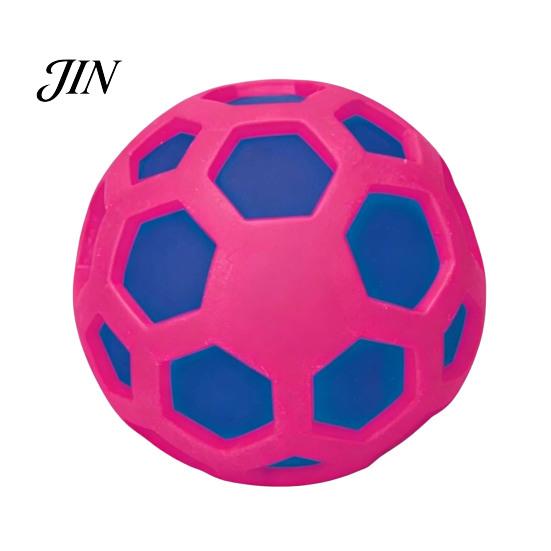 Stress Relief Ball Colorful Grid Ball, TPR Slow Rising Fidget Toy for Anxiety Relief, Decompressing Hand Soft Squeeze Decompression Office School,