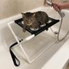 Quick Dry Pet Bathing Rack Mesh Dog Nail Trimming Holder Pet Bathing Drying Table for Pet Shop