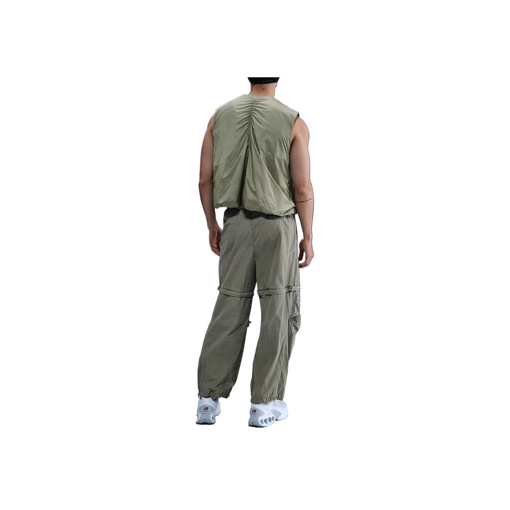 Nike SS25 Tech Comfortable Soft Loose Versatile Casual Pants Men bottoms Green HJ2949-320