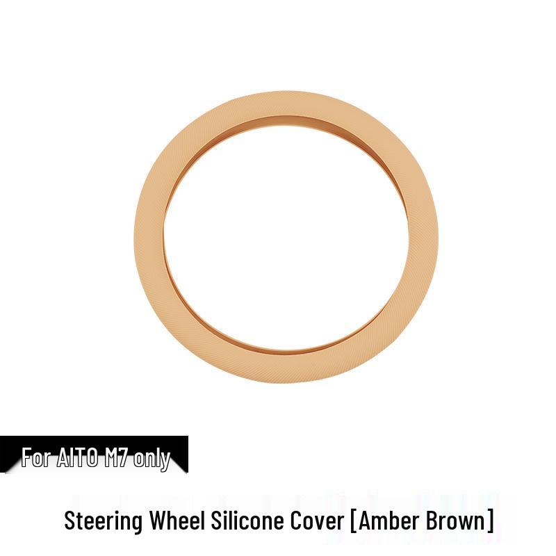 Ultra-Thin Silicone Steering Wheel Cover for Aito Wenjie M7/M5/M9 - All-Season, Universal Fit, Free Shipping Included