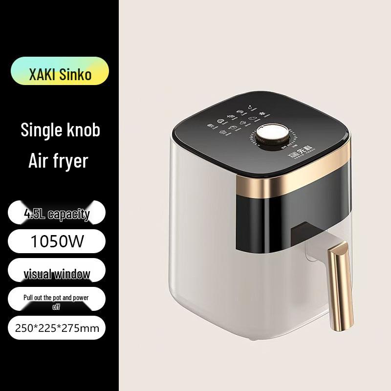 

AUX 5л Розумна аерофритюрниця: Простора, багатофункціональна електрична піч без олії