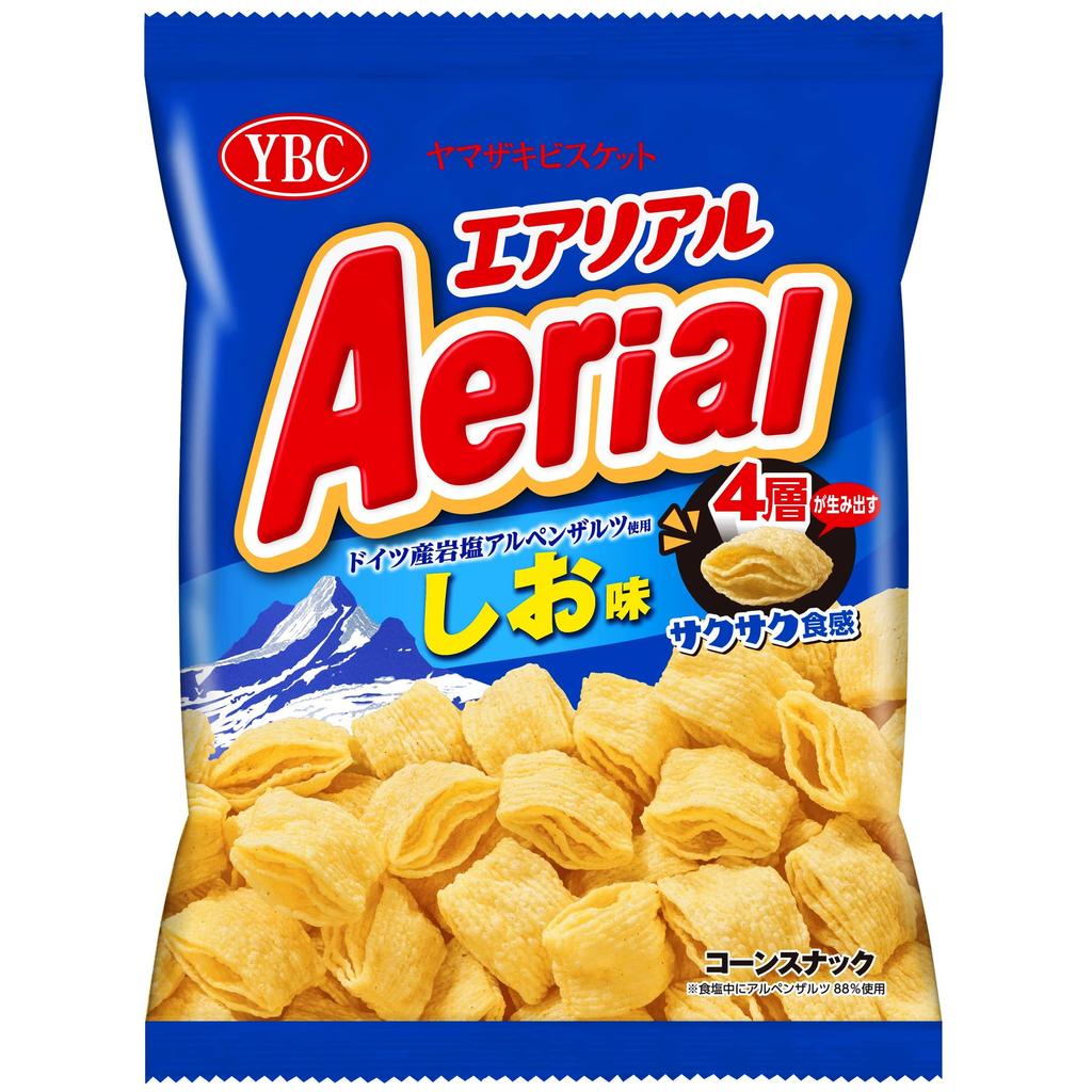 Yamazaki Biscuit Aerial Salt Flavor Made with German Rock Salt Alpensalz 65g x 12 Bags