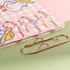 3-1Pcs Paper Clips Metal Pen Holder Clips Multi-functional Fix Clips Journal Document Clip Notebook Pin Pocket Accessories