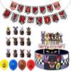 Nights At Five Freddys Fnaf Birthday Party Decor Supplies Set Balloon Banner