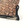 BURBERRY Logo Check TB pouch bag with strap Clutch bag Nylon Beige/Black