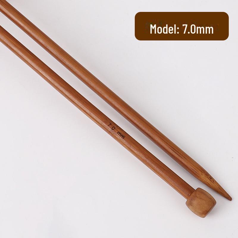 

Набор спиц для вязания свитеров из карбонизированного бамбука с одной головкой для ручного вязания