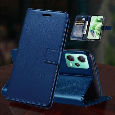 Klassische Leder Flip Stand Fall für Xiaomi Redmi Hinweis 12 11 10 Pro 12S 11S 10S 13C 12C 11A 10C 10A Poco M3 M4 X3 NFC X4 X5 Pro 5G 4G Buch Brieftasche Abdeckung