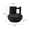 Creative StackedCeramic Vase Modern Geometric Plant Pots Table Decoration Flowers Arrangement Floral Vases Room Aesthetic Decor