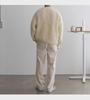 Men's Round Neck Solid Color Knitted Cardigan - 2023 Casual Autumn/Winter Fashion, All-Match, Large Size Trendy Jacket