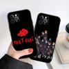 LO10 Anime Naruto Akatsuki Soft Shell Phone Case for Xiaomi Poco C40 C50 C51 C55 C65 C71 C75 F3 F5 F6 F7 M2 M3 Pro Ultra