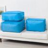 Large Capacity Comforter Storage Bags with Zipper Moistureproof Space Saver Luggage Clothing Moving Bag for Kindergarten