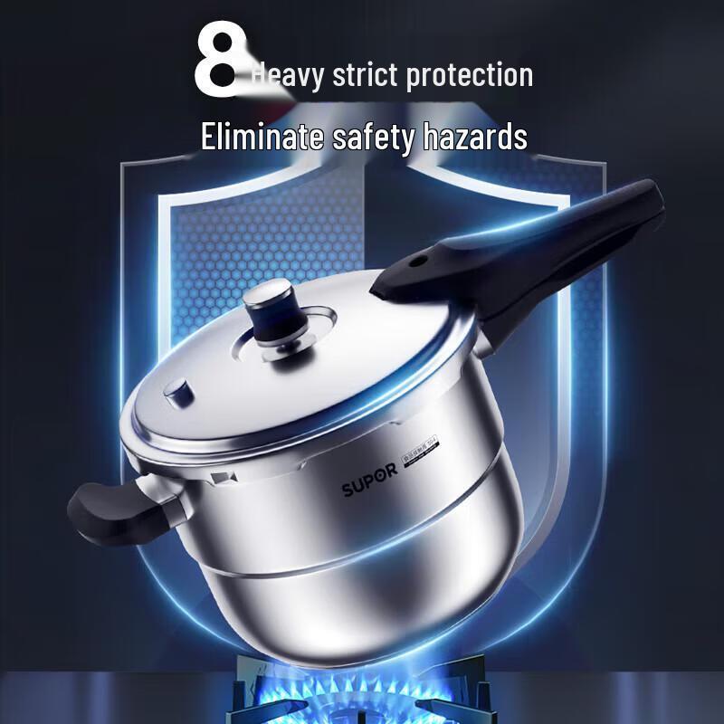 Supor 304 Stainless Steel Gas Pressure Cooker