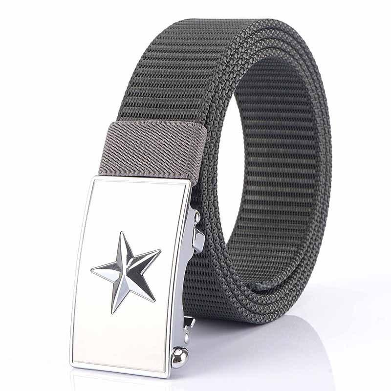 Wholesale 3.5 Nylon Waist Belt Alloy Rectangle Automatic Buckle Outdoor Tactical Men Fire Belt