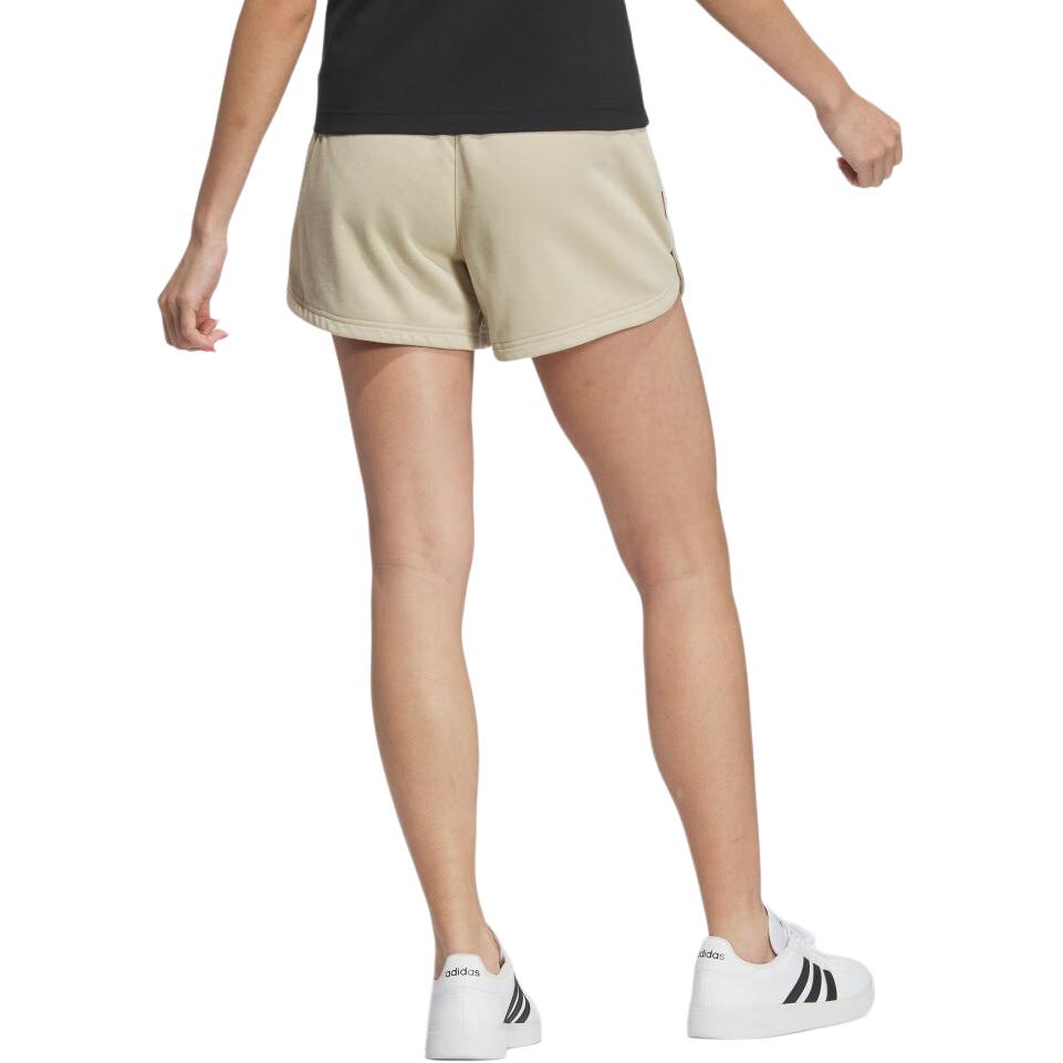 Adidas Solid Color Comfortable Sports Casual Shorts Women Shorts Prairie-Brown JE3578