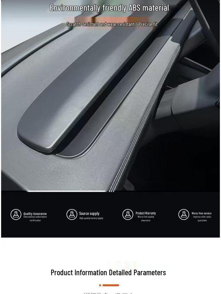 Tesla Model 3 Central Dashboard Interior Protection Strip