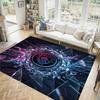 Manchester City Design Crystal Velvet Carpet Cozy Non?Slip Printed Rug For Bedroom Living Room Entrance