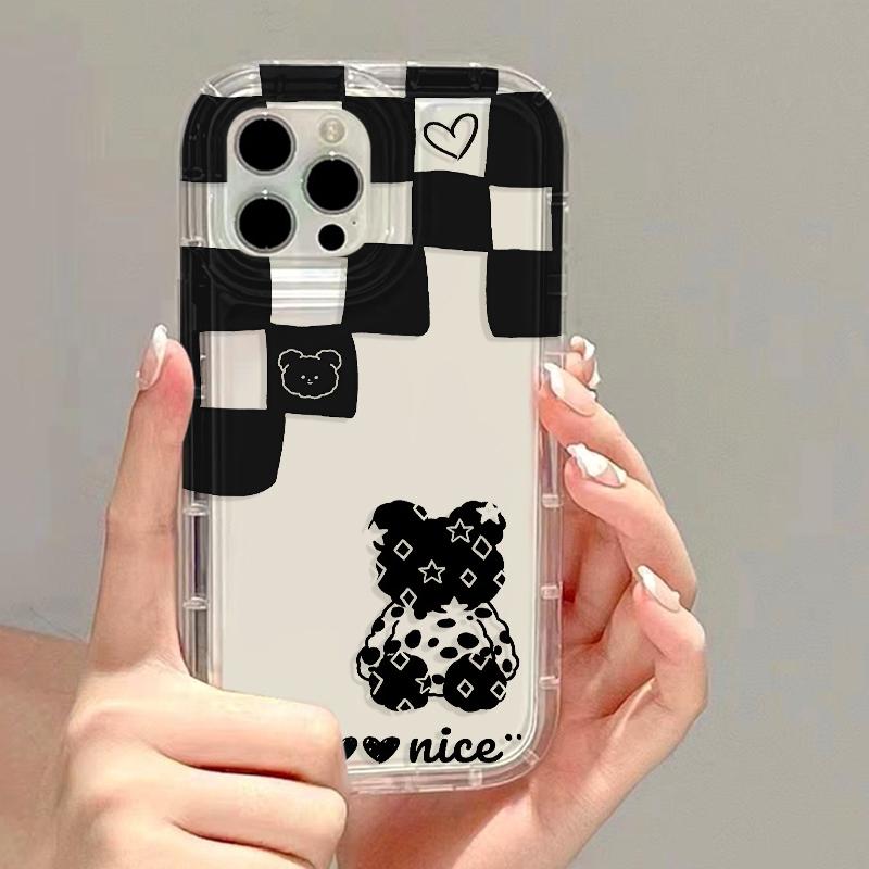 Smile Phone Case For Iphone 11 13 Pro Max 14 15 12 XR 7 8 Plus X Xs SE  14promax 15promax 13promax Soft Silicon Fundas Cover