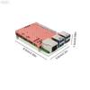 Pure Copper Heatsink Cooling Kit Passive Cooling Shell 3mm Copper Enclosure with Cooling Fan Suitable for Raspberry Pi 5