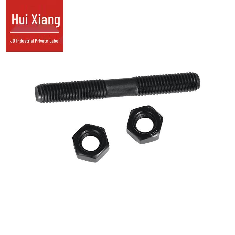 Blackened Carbon Steel Grade 8.8 Double-Ended Stud Bolt