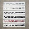1Pc Range Rover Executive Extended Edition Accessories 3D ABS VOGUE SE Letters Logo Car Rear Trunk Badge Stickers