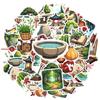 35pcs-70pcs Decals Artistic Dragon Stickers Nature Series Decals Chinese Culture Stickers for Fridge Laptop