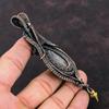 Black Mother Of Pearl Pendant Copper Wire Wrapped Pendant Gemstone Copper Jewelry Brand New Pendant Gift For Mom Handmade Wire Wrap Jewelry
