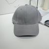 Hipster men and women versatile solid color baseball hat summer street black pink student sunshade cap couple