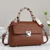 Trendy Street Style Crossbody Bag With Zipper Closure For Casual Outings