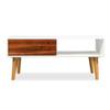 VidaXL Table basse Bois d'acacia massif 90 x 50 x 40 cm