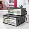 Large Storage Bags Clothes Storage Bins with Lids Foldable Closet Organizers Blanket Storage Containers with Handles for Clothing Comforters Bed