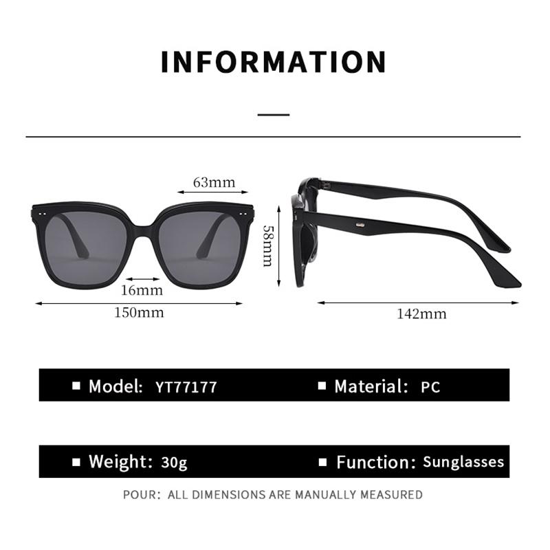 Retro Fashion Square Sunglasses Women Men High-quality Brand Designer Sun Glasses Outdoor Travel Beach Lady Man Glasses UV400